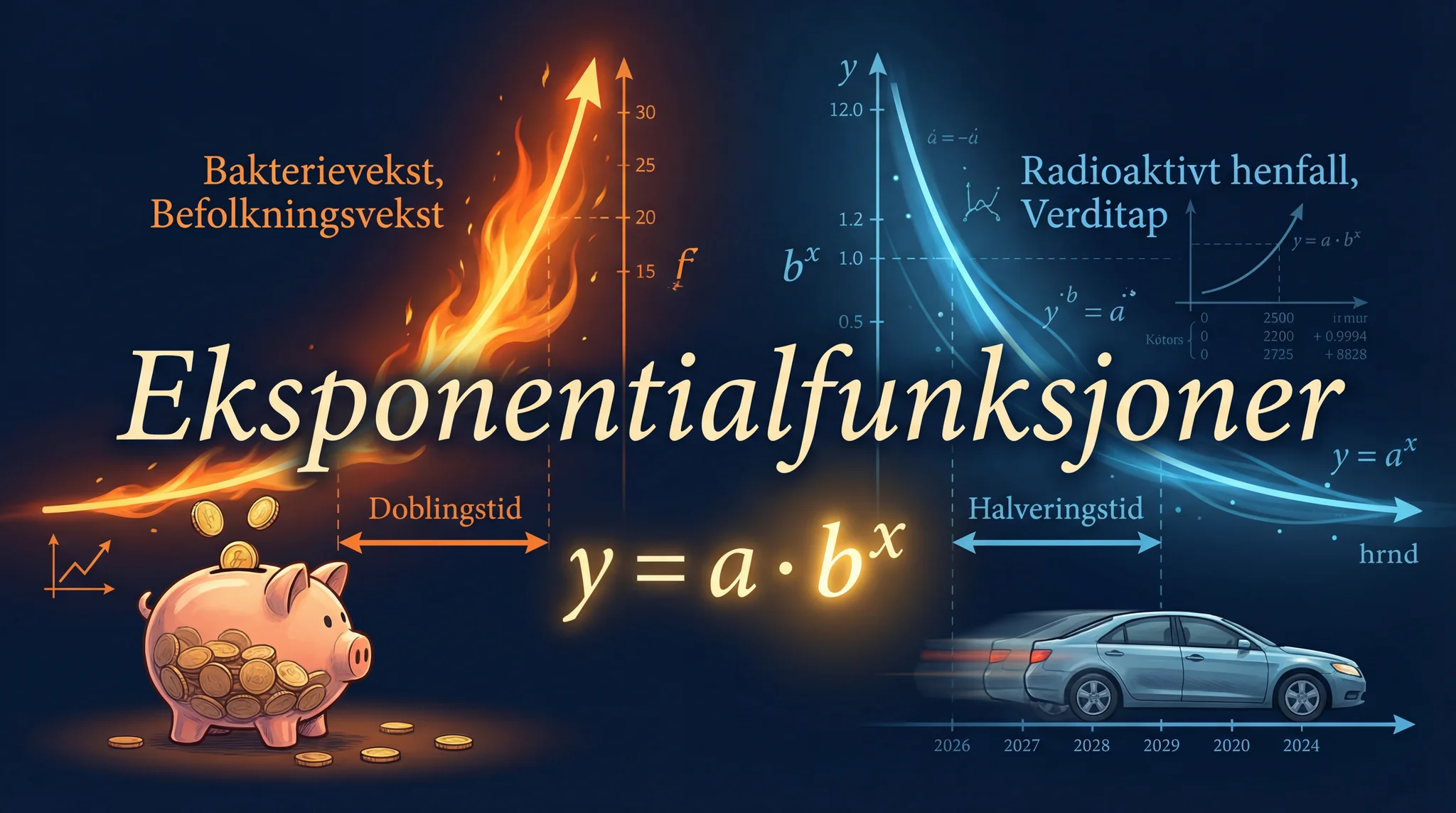 Eksponentialfunksjoner