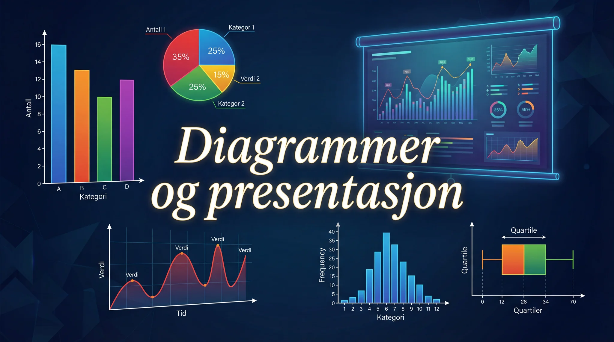 Diagrammer og presentasjon