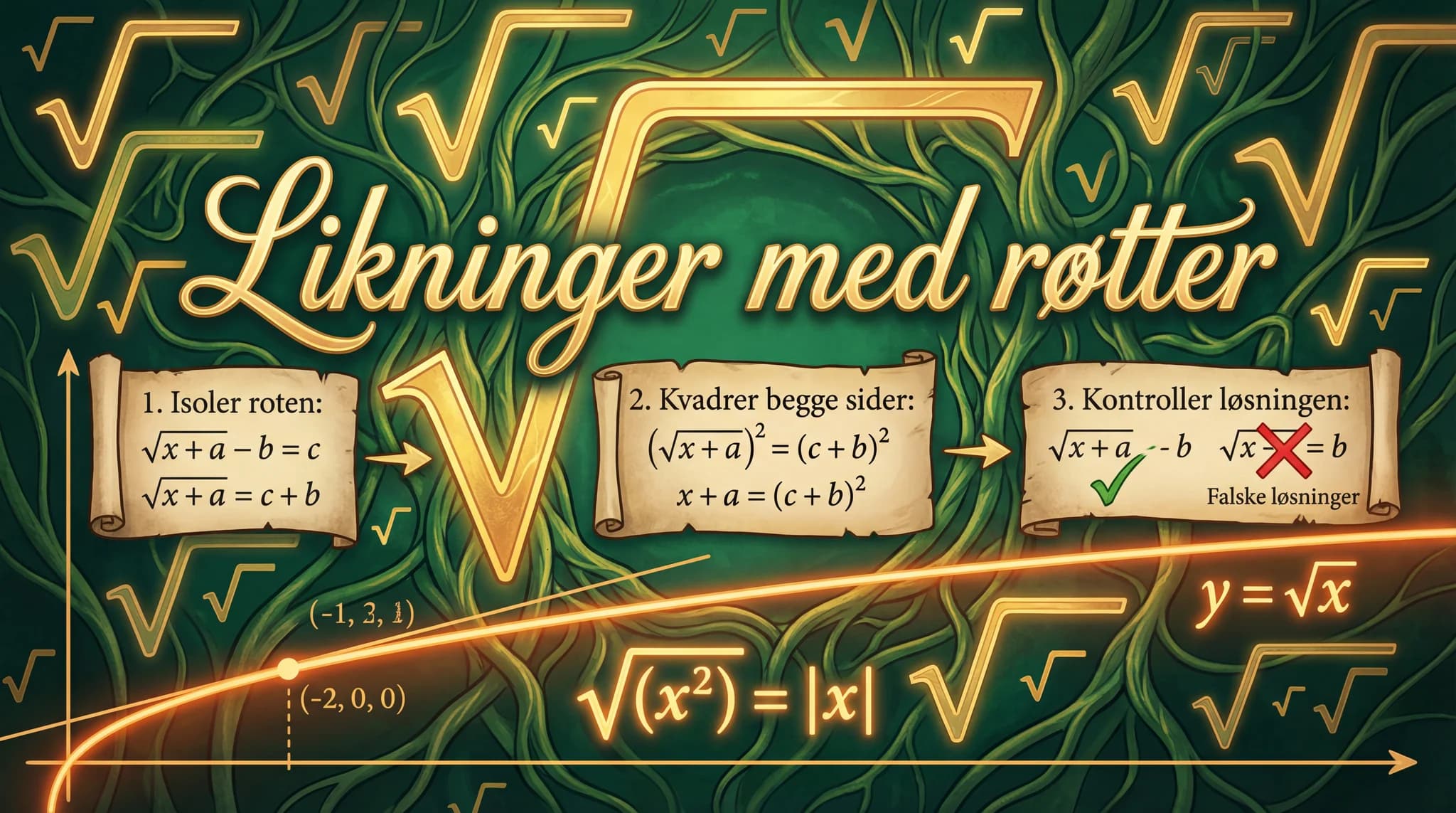 Likninger med røtter