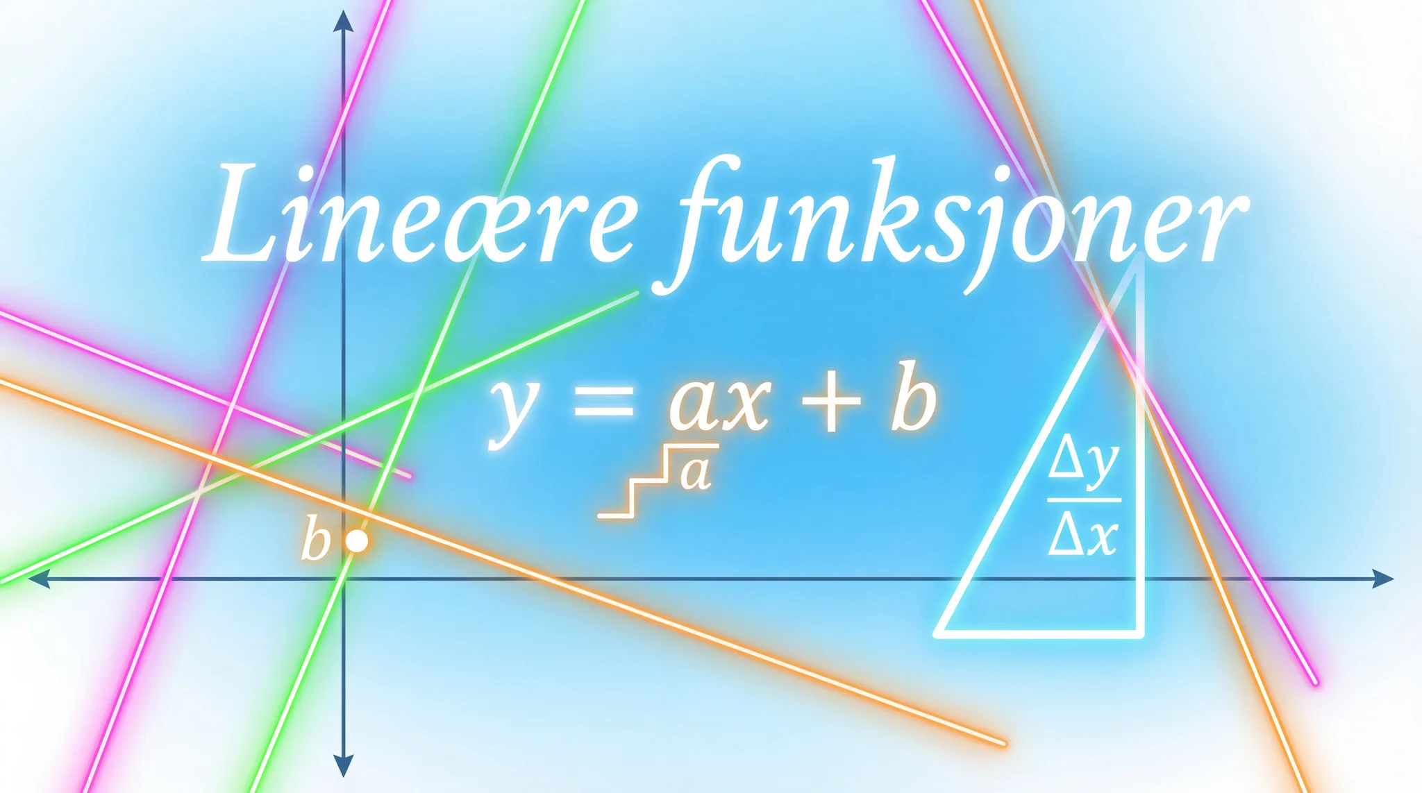 Lineære funksjoner