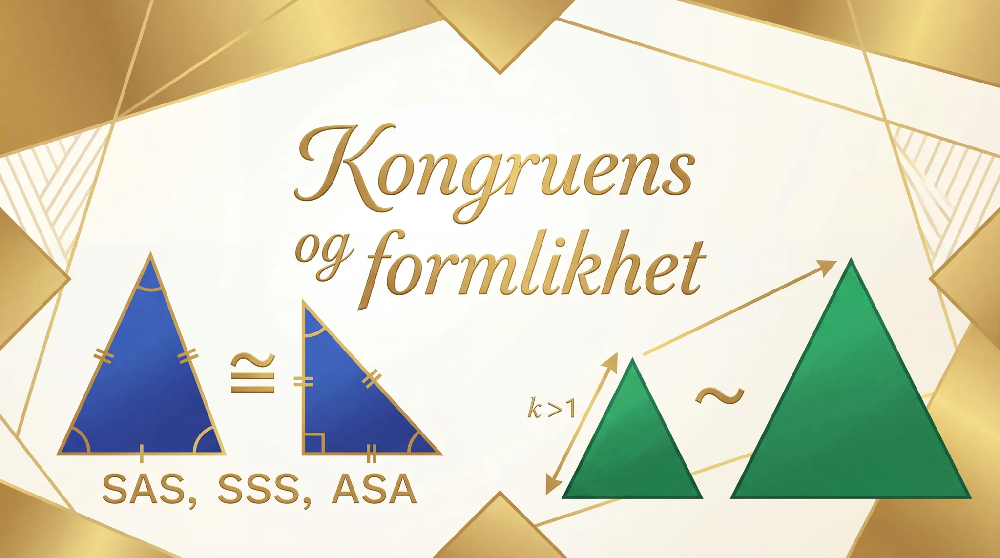 Kongruens og formlikhet