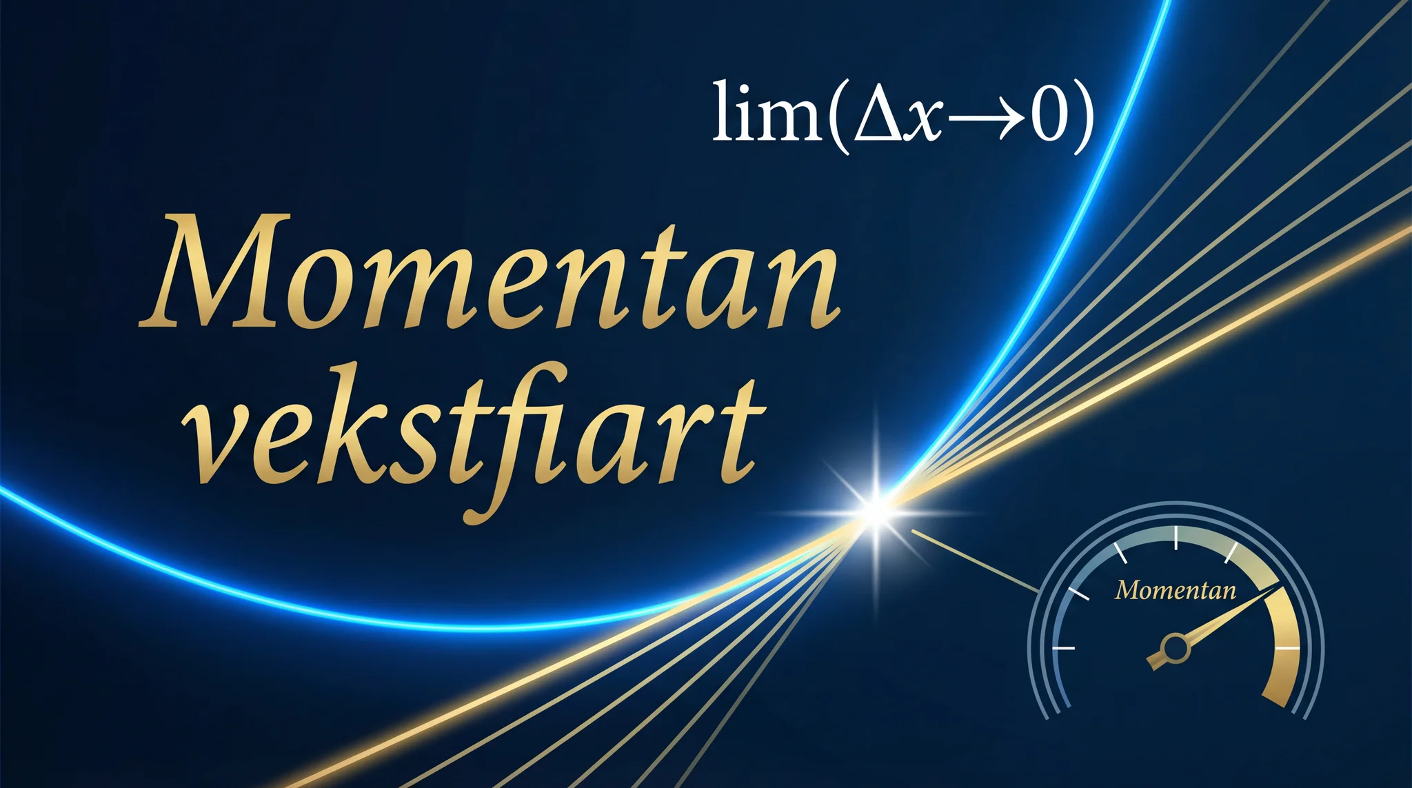 Momentan vekstfart
