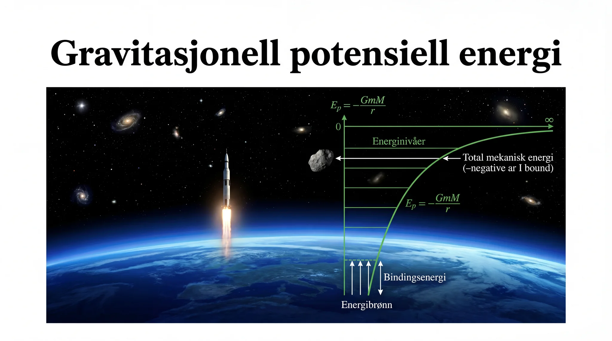 Gravitasjonell potensiell energi