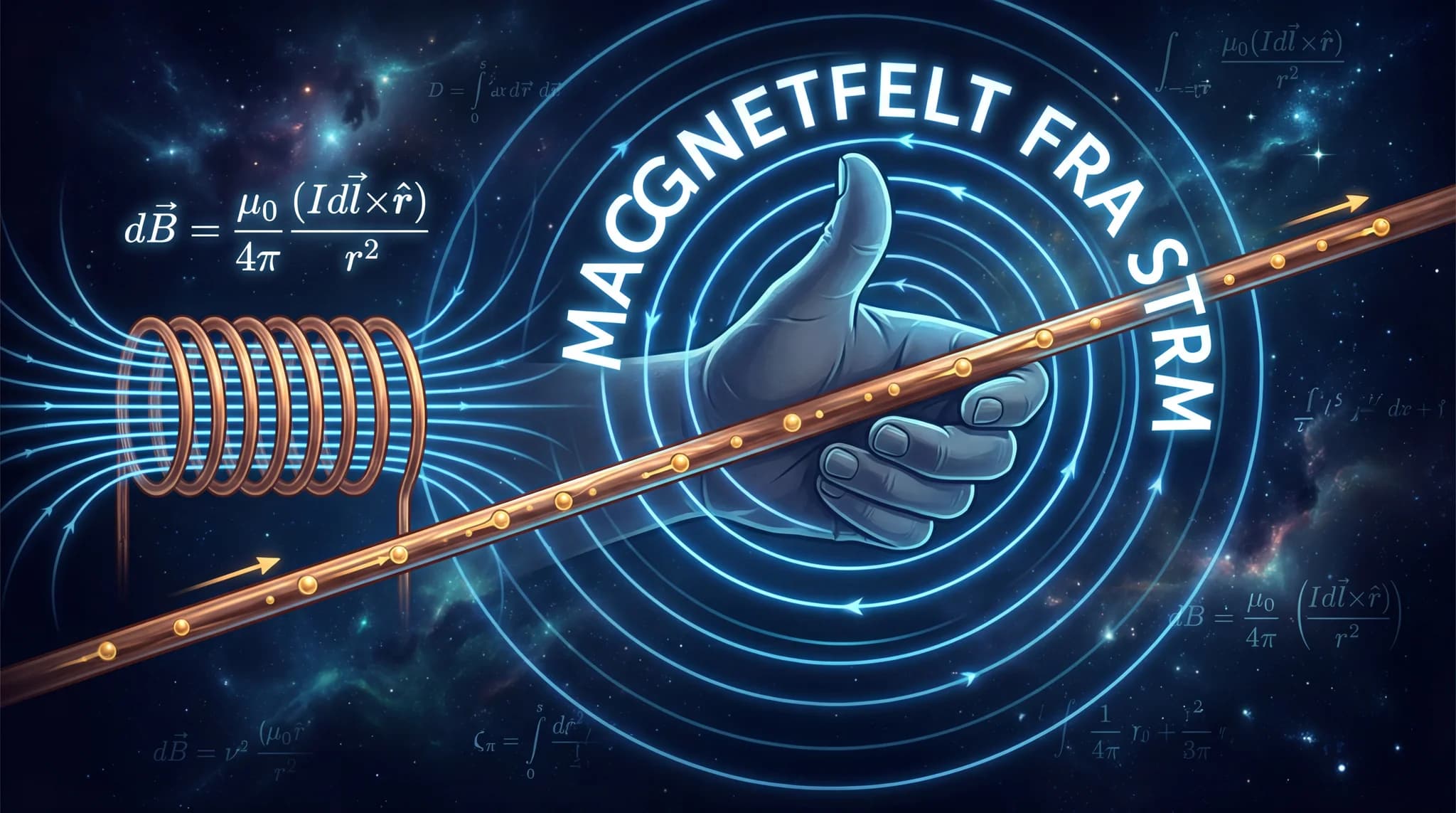 Magnetfelt fra strøm