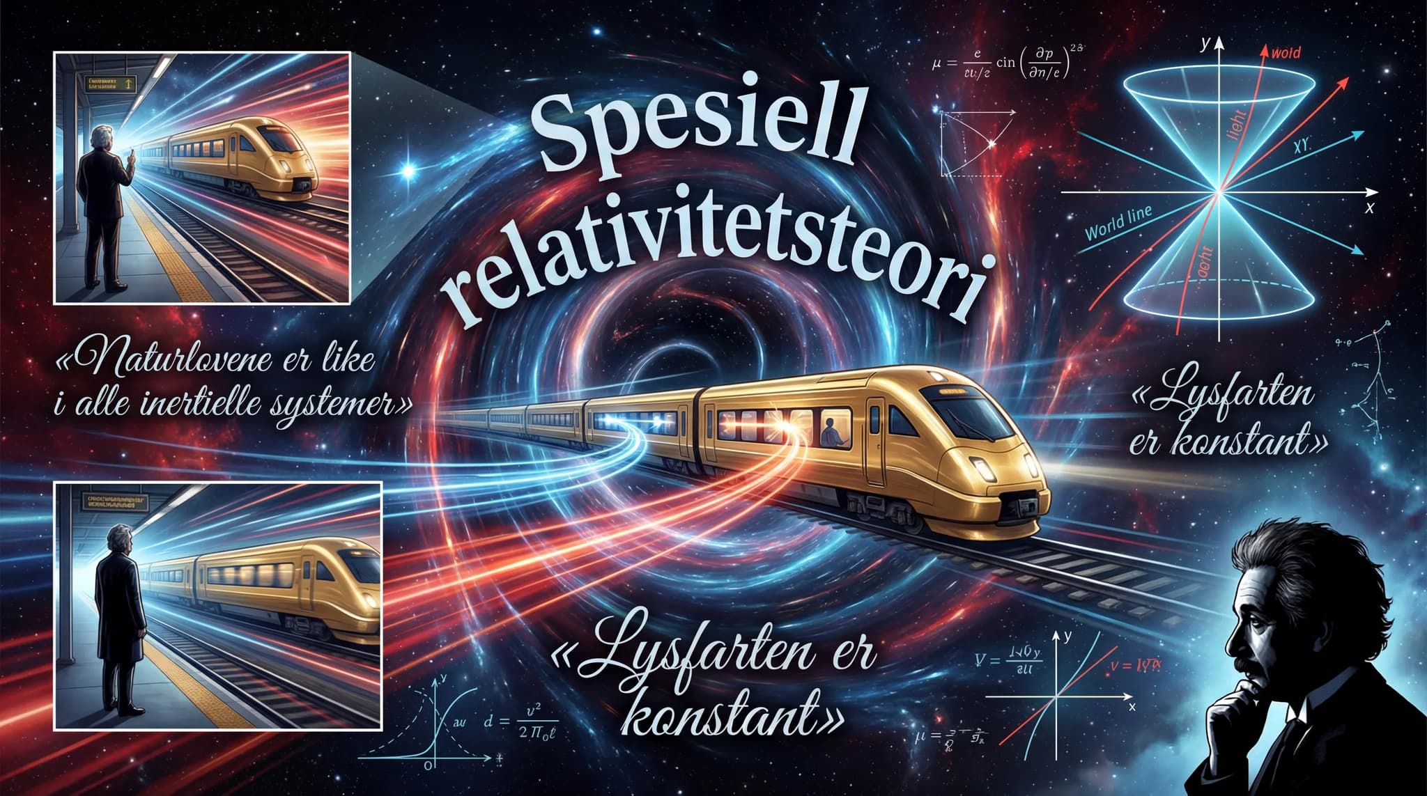 Spesiell relativitetsteori - postulater