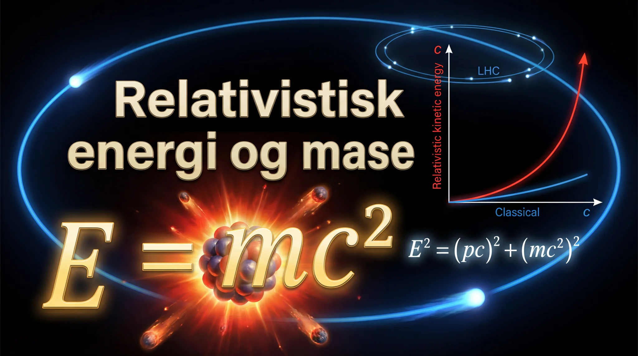 Relativistisk energi og masse