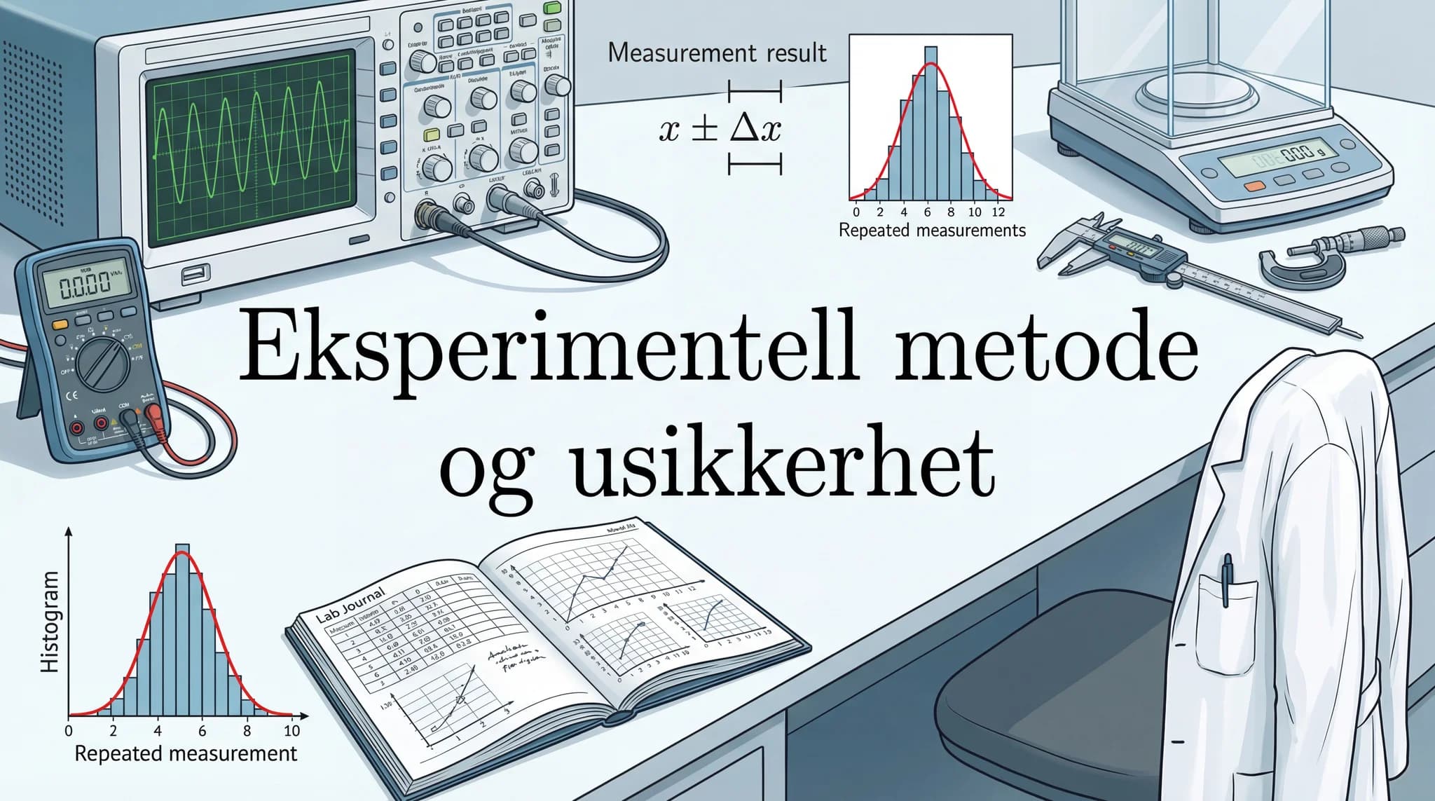 Eksperimentell metode og usikkerhet