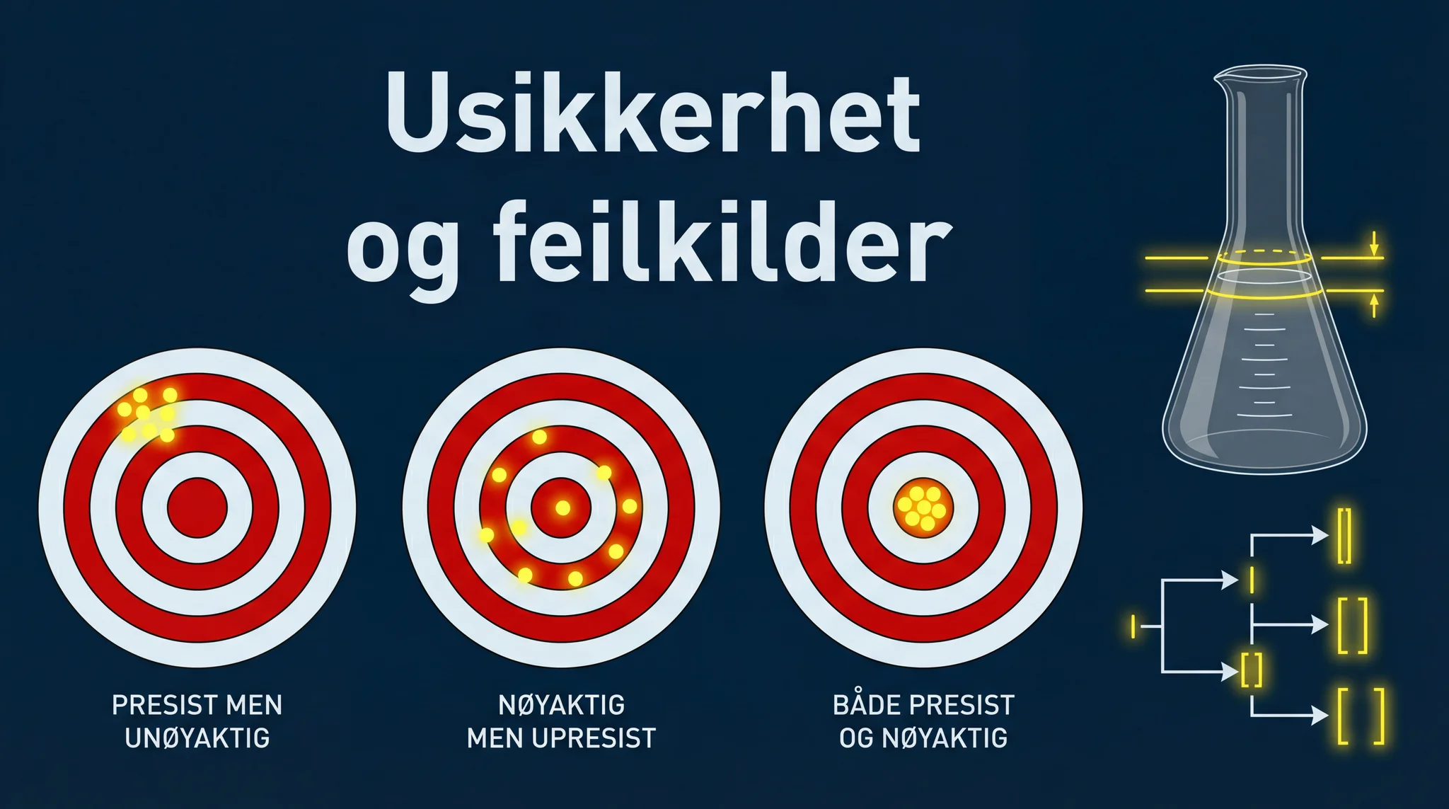 Usikkerhet og feilkilder