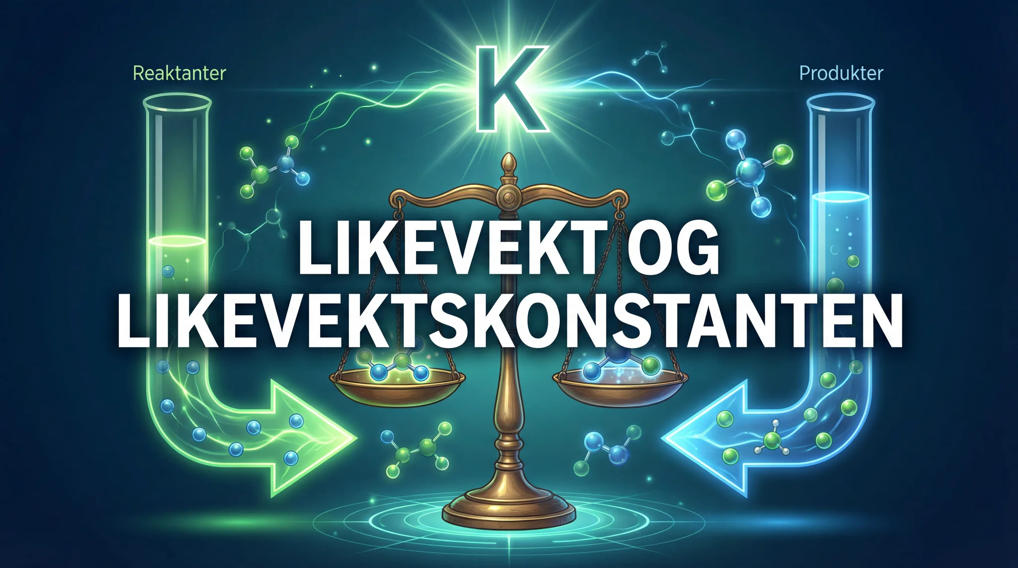 Likevekt og likevektskonstanten