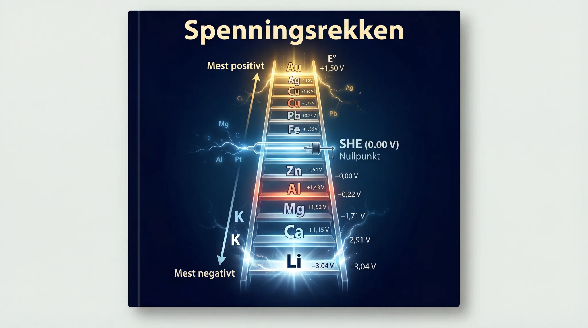 Nernst-likningen og cellepotensial