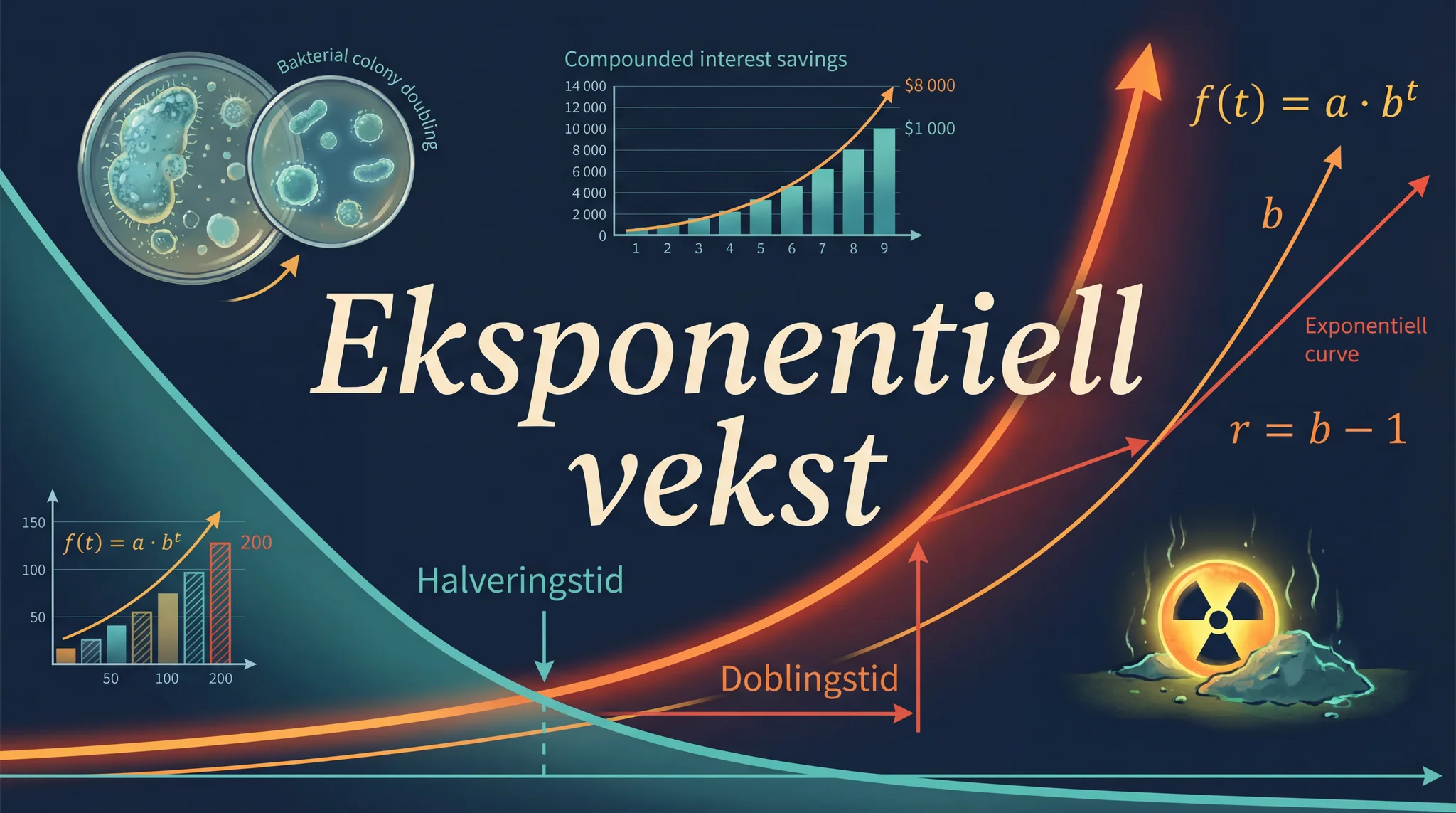 Eksponentiell vekst