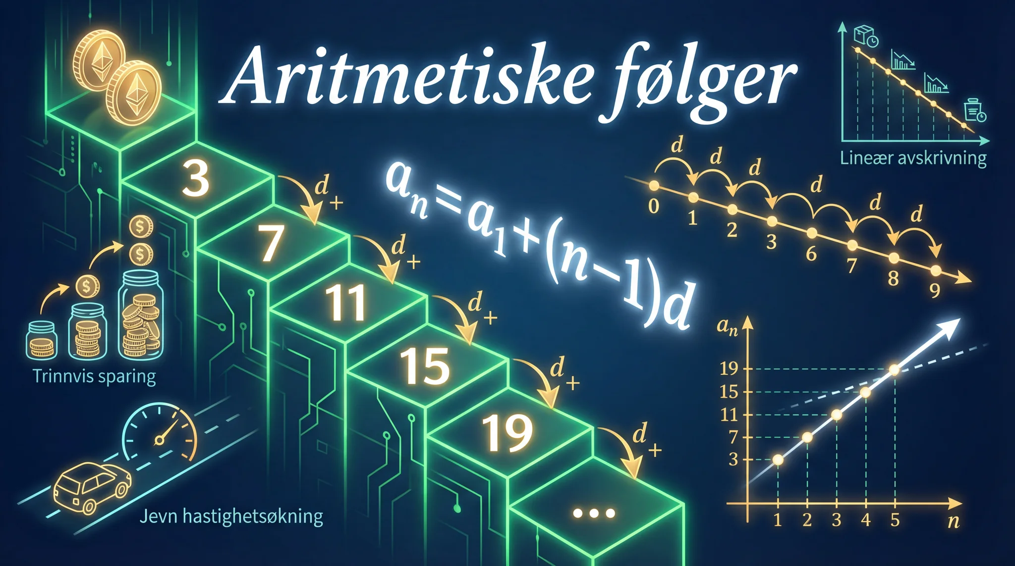 Aritmetiske følger