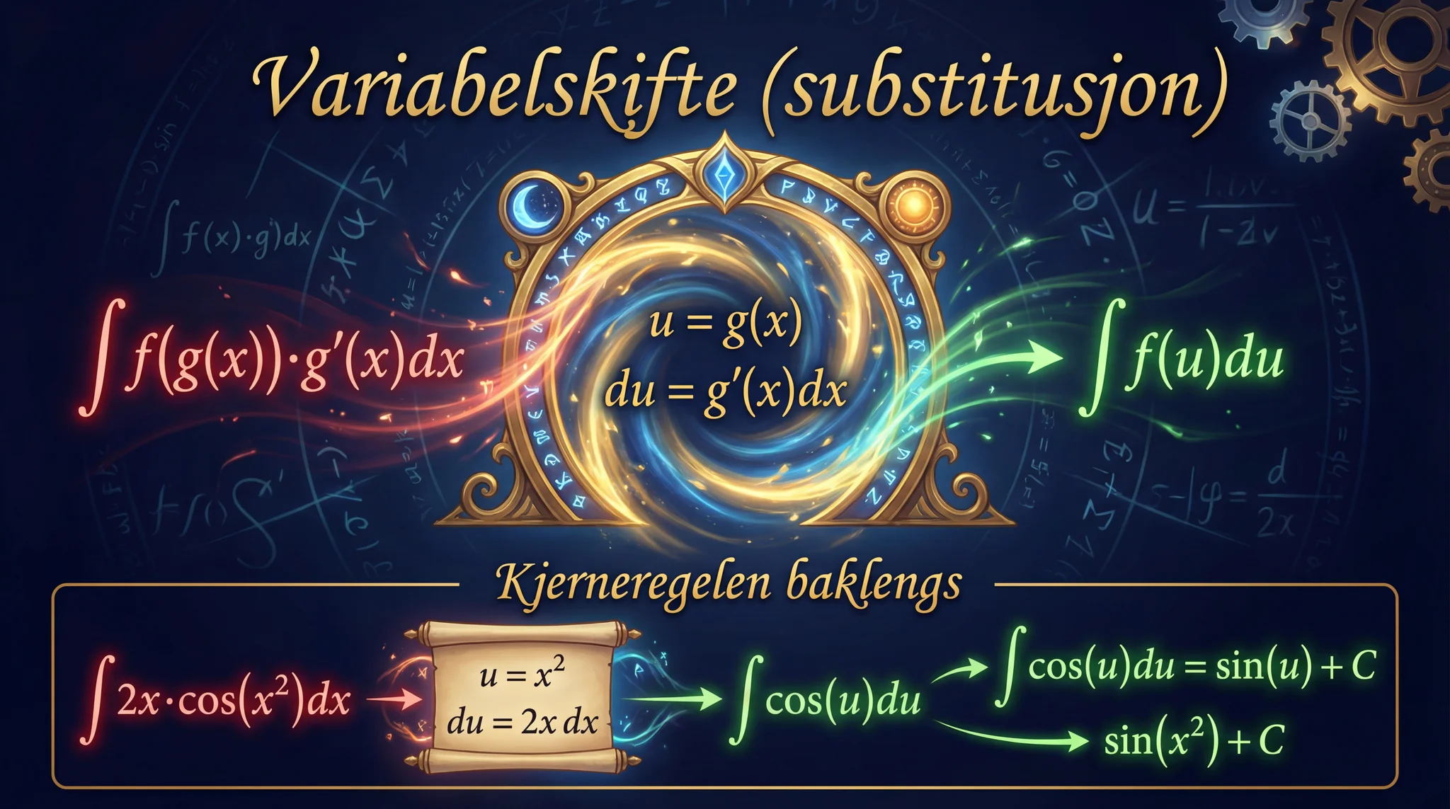 Variabelskifte (substitusjon)