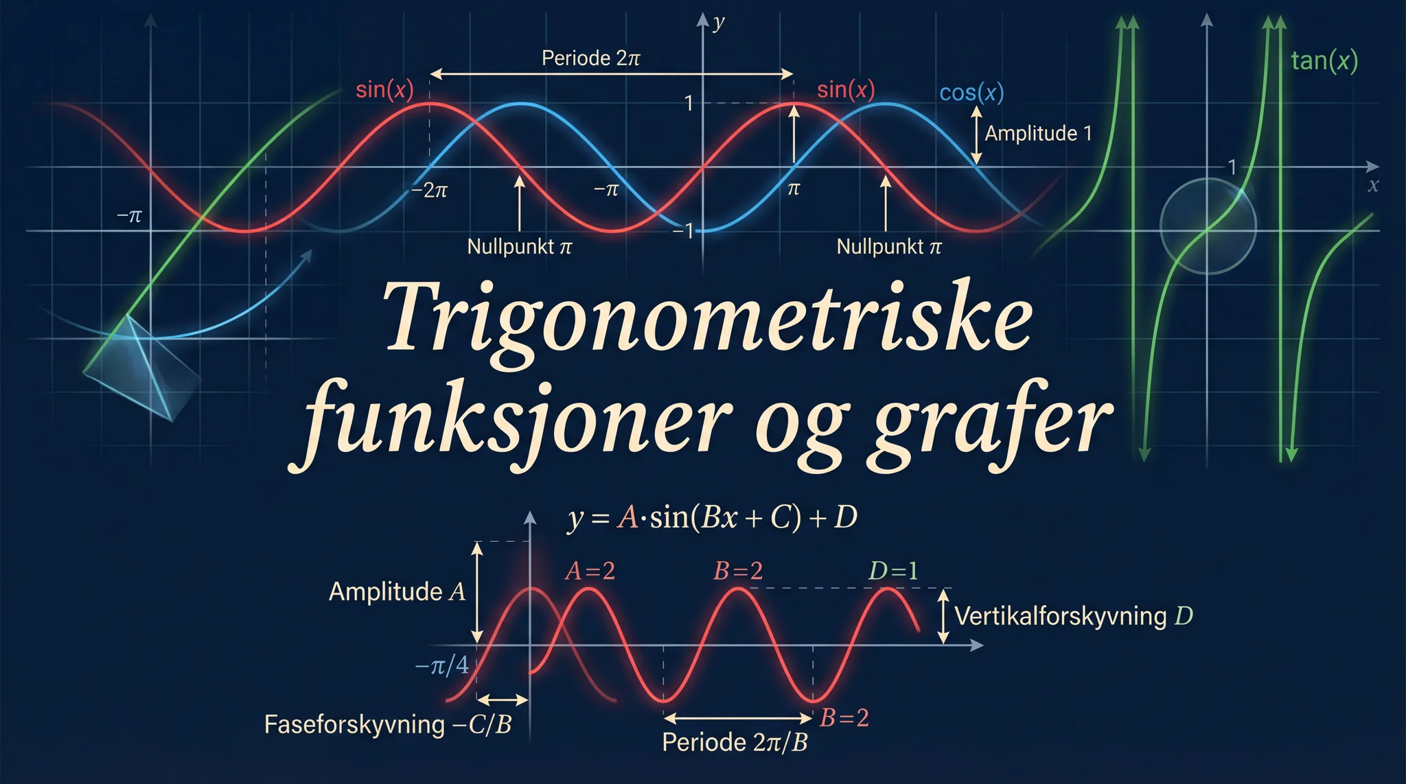 Trigonometriske funksjoner og grafer