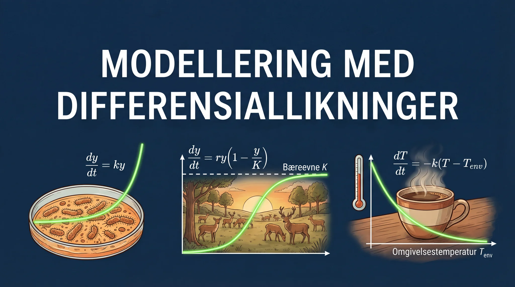 Modellering med differensiallikninger