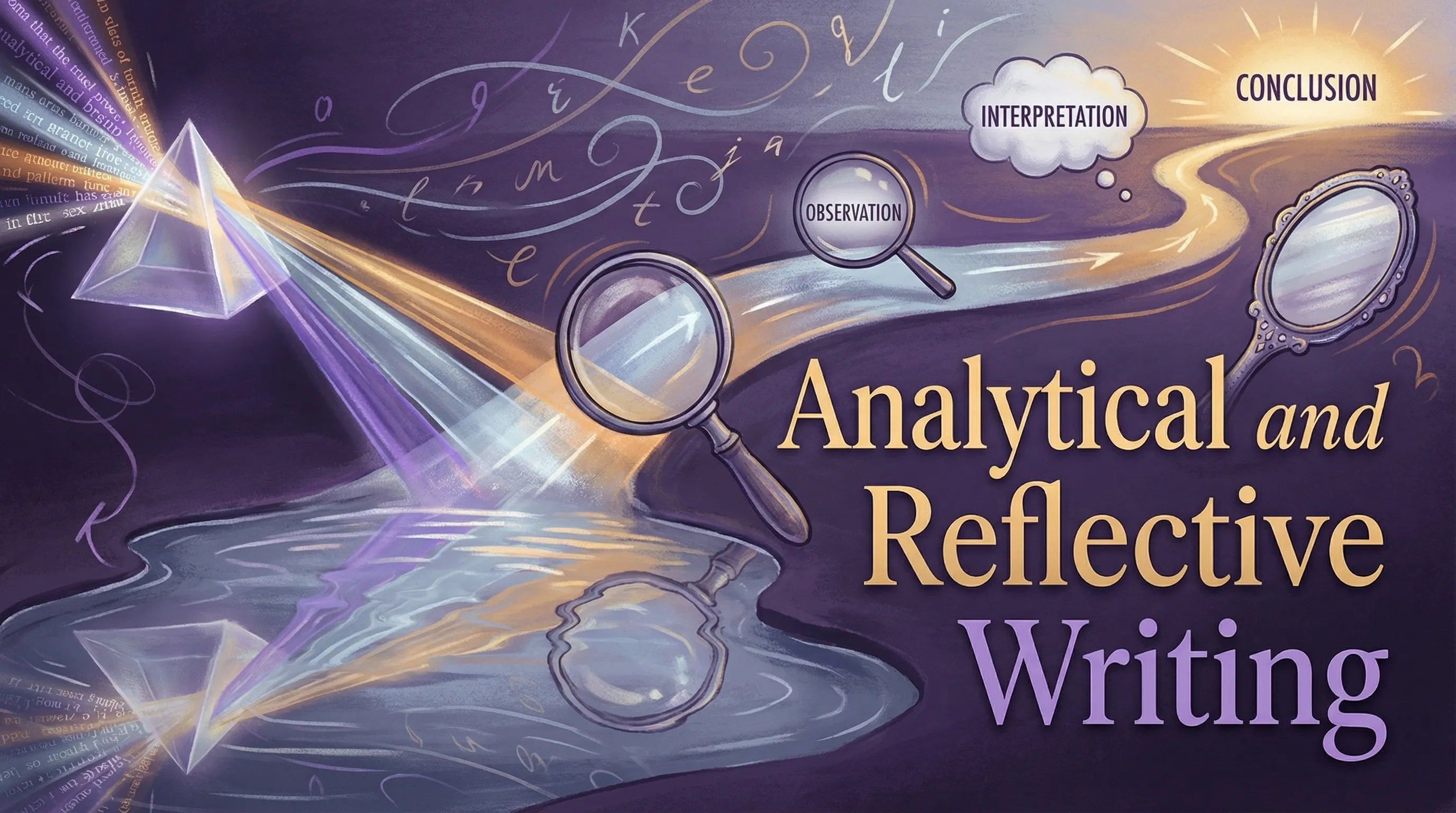 Analytical and Reflective Writing