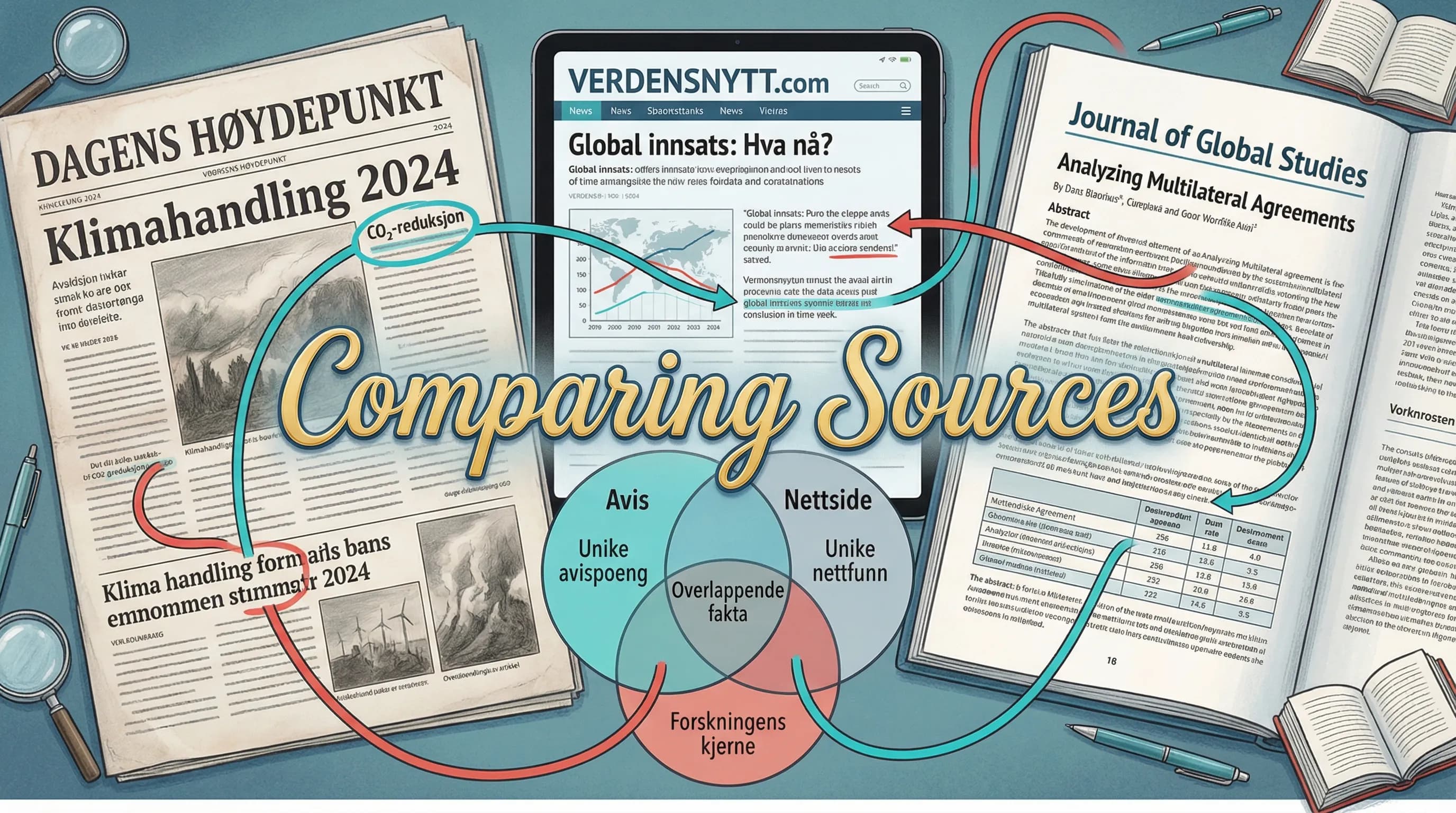 Comparing Sources