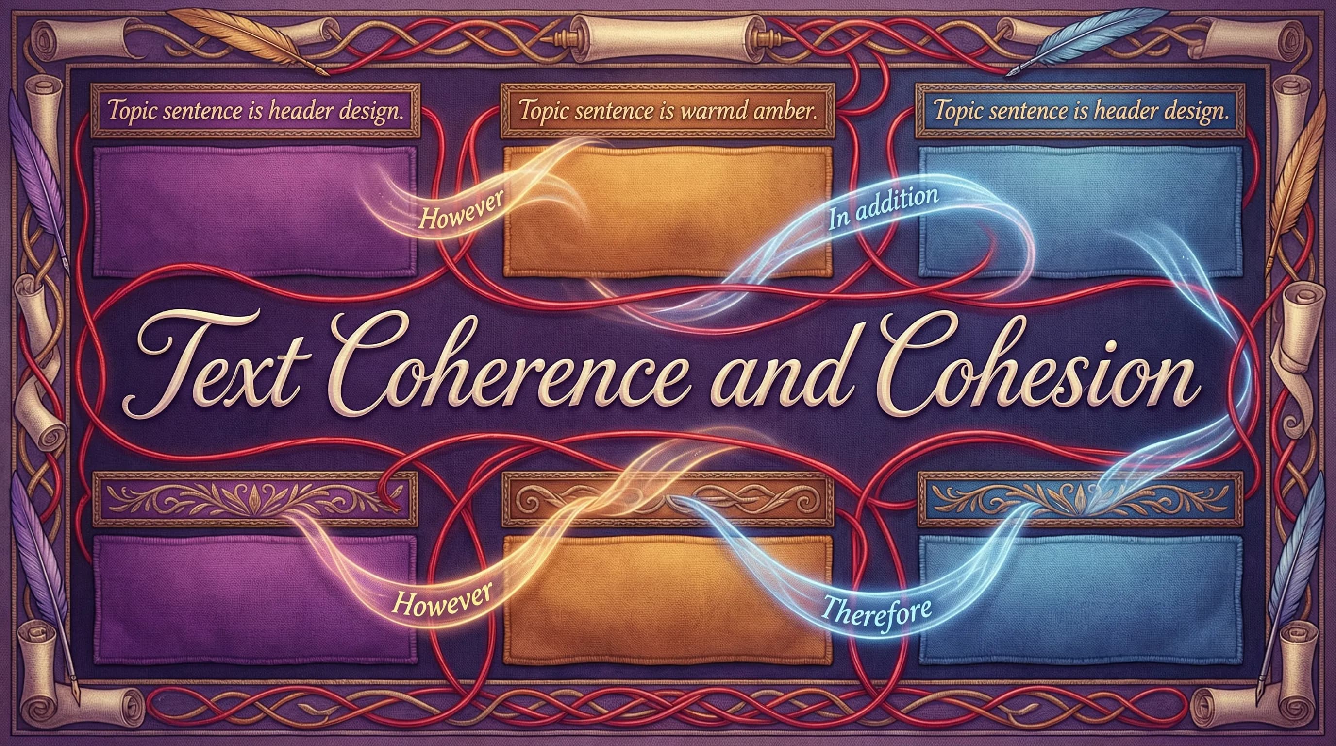 Text Coherence and Cohesion