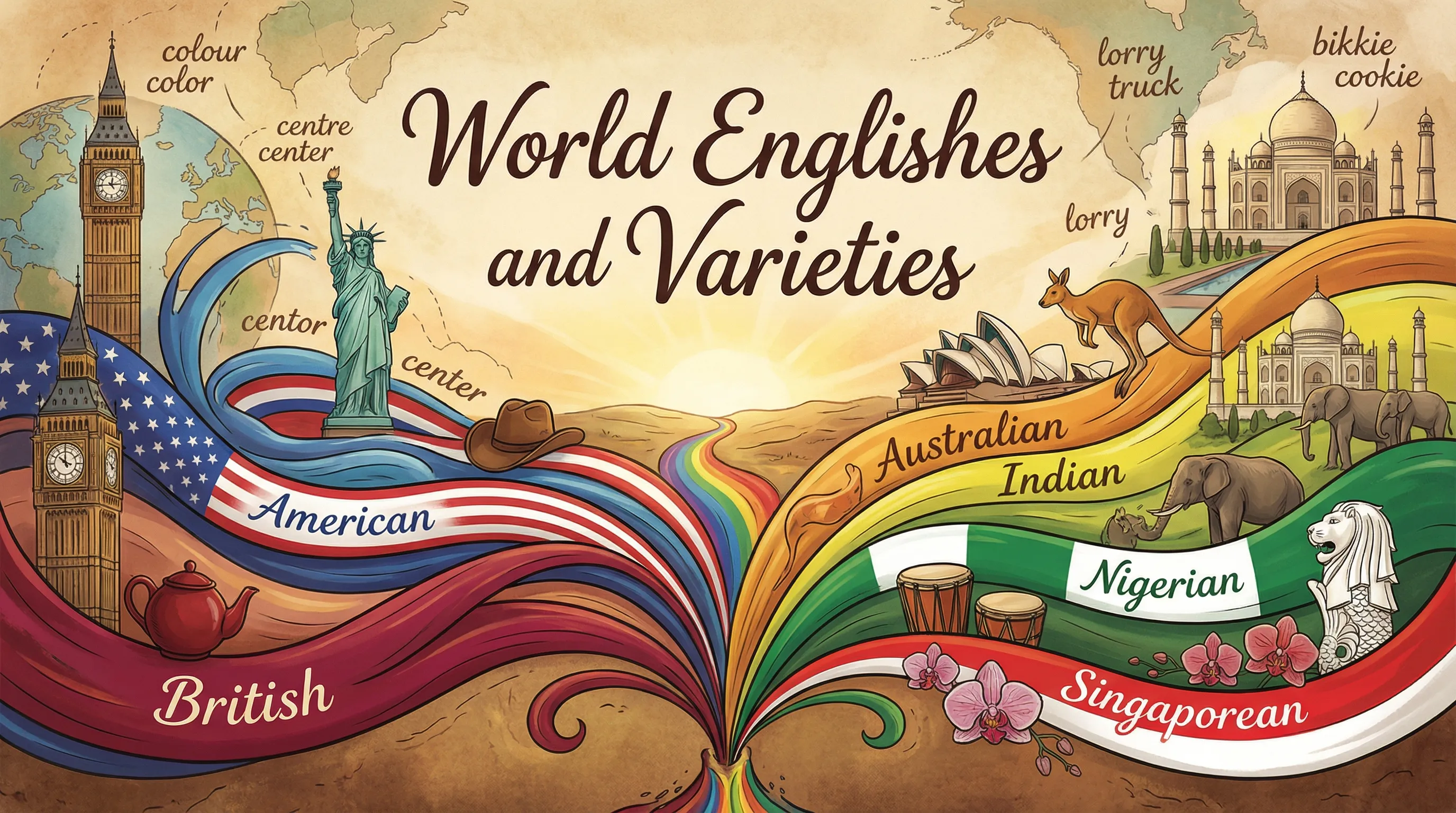 World Englishes and Varieties
