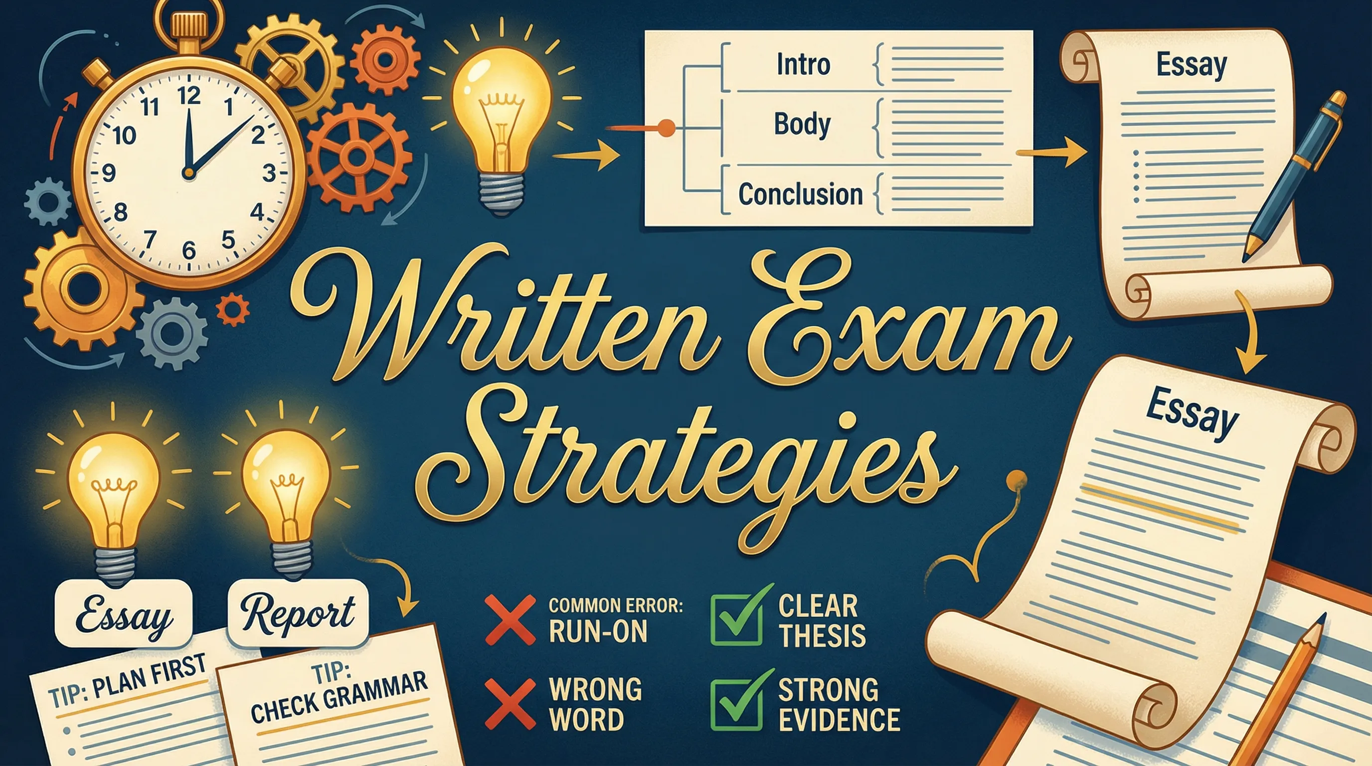 Written Exam Strategies