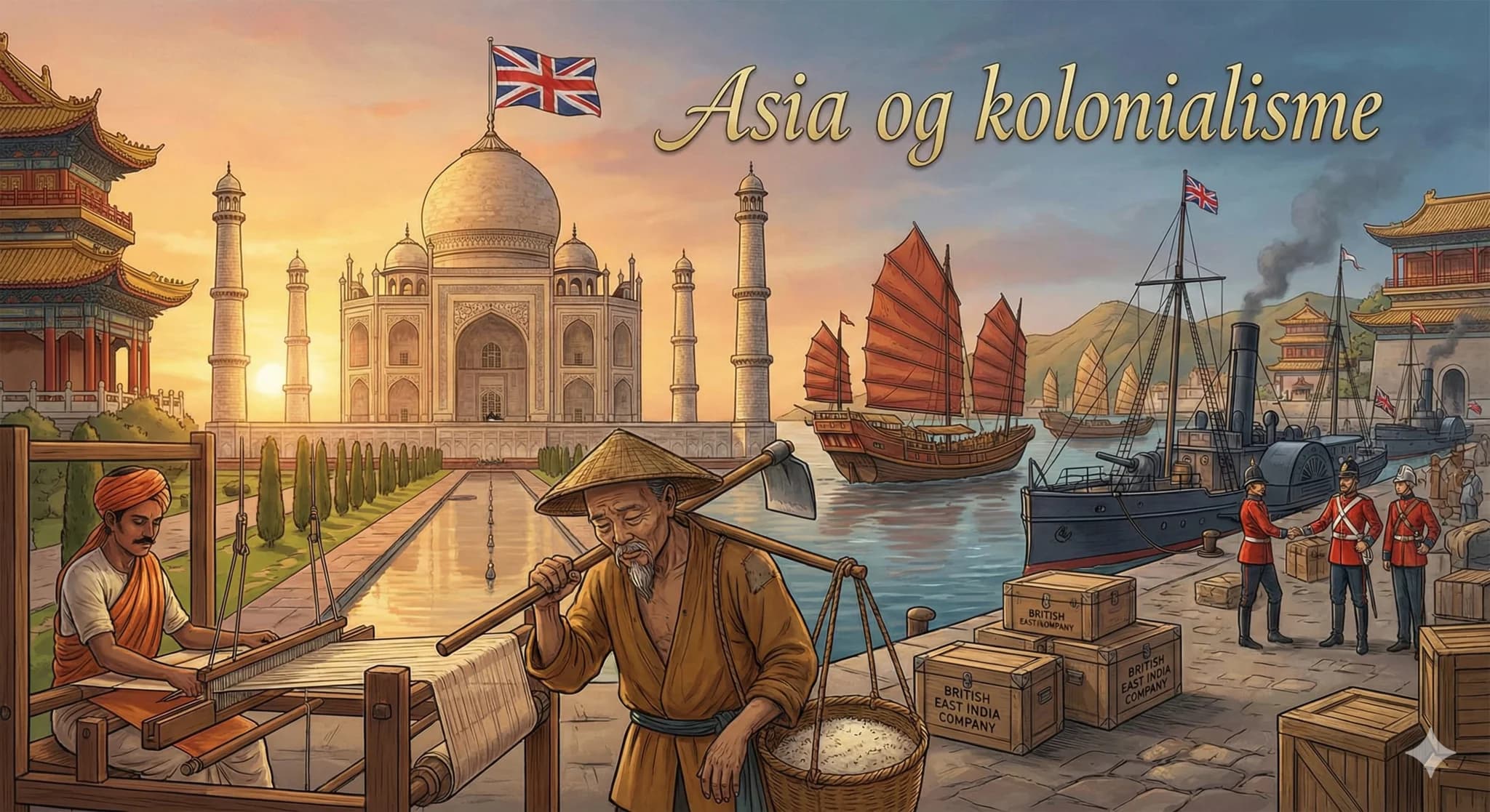 Asia og kolonialisme