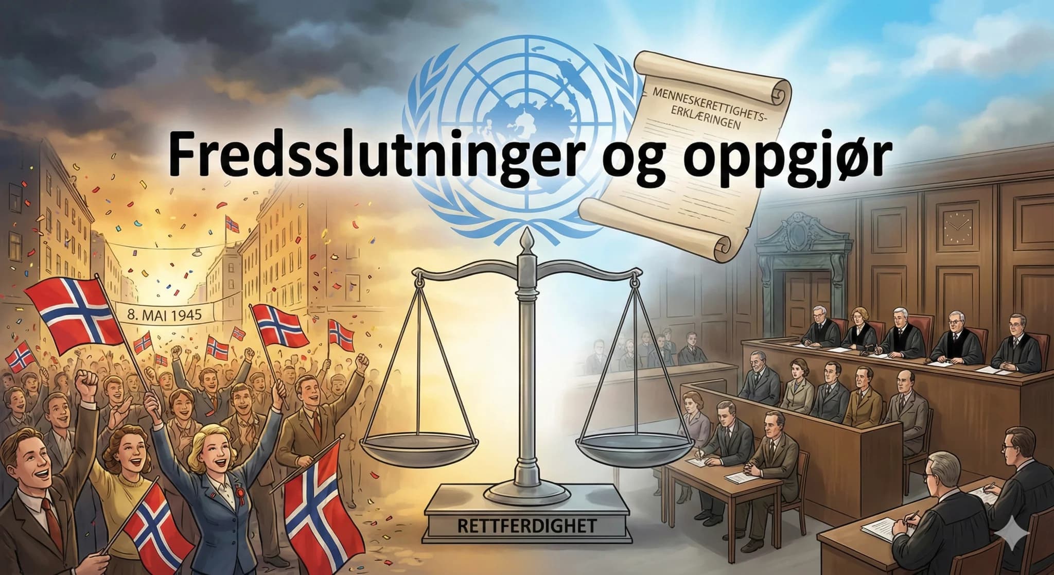 Fredsslutninger og oppgjør