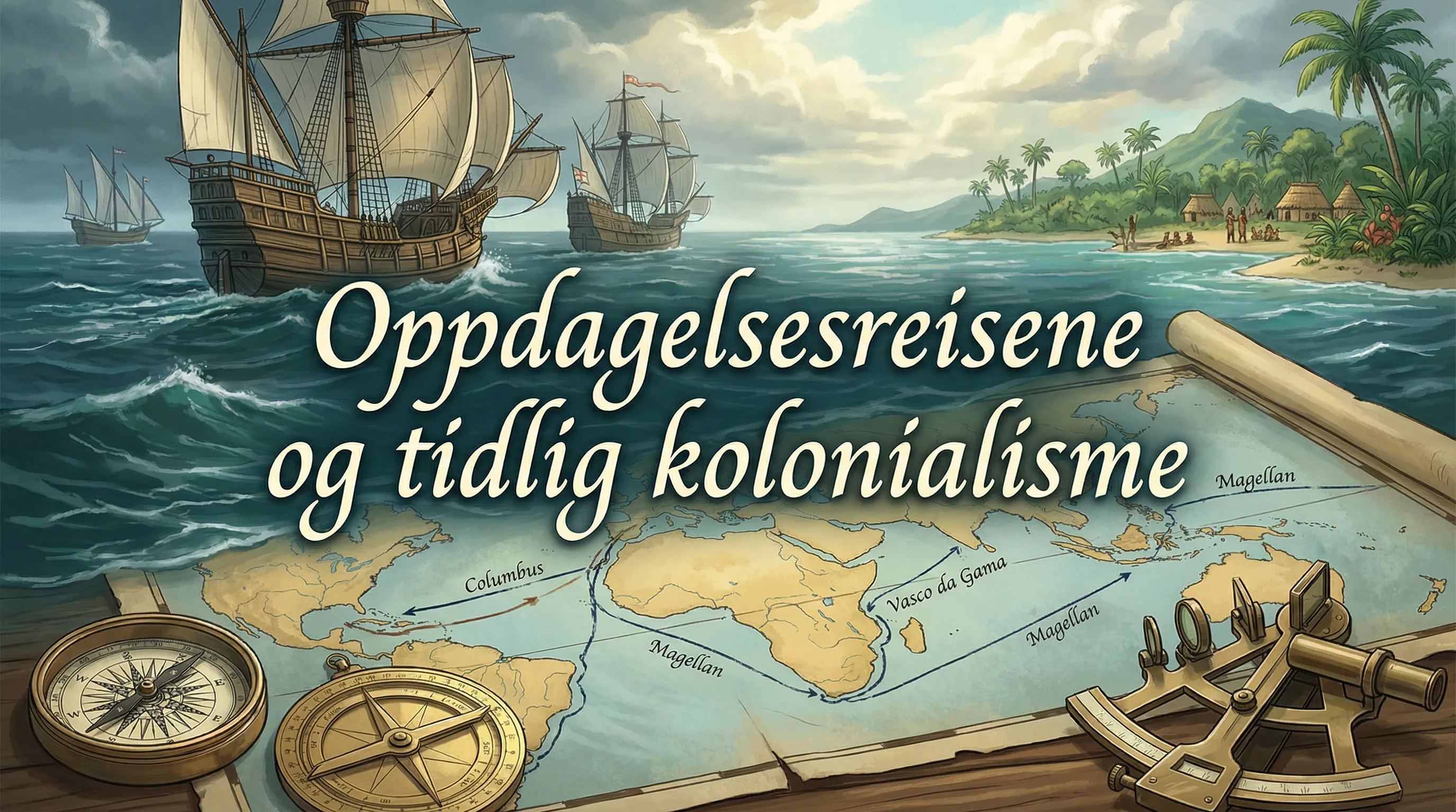 Oppdagelsesreisene og tidlig kolonialisme