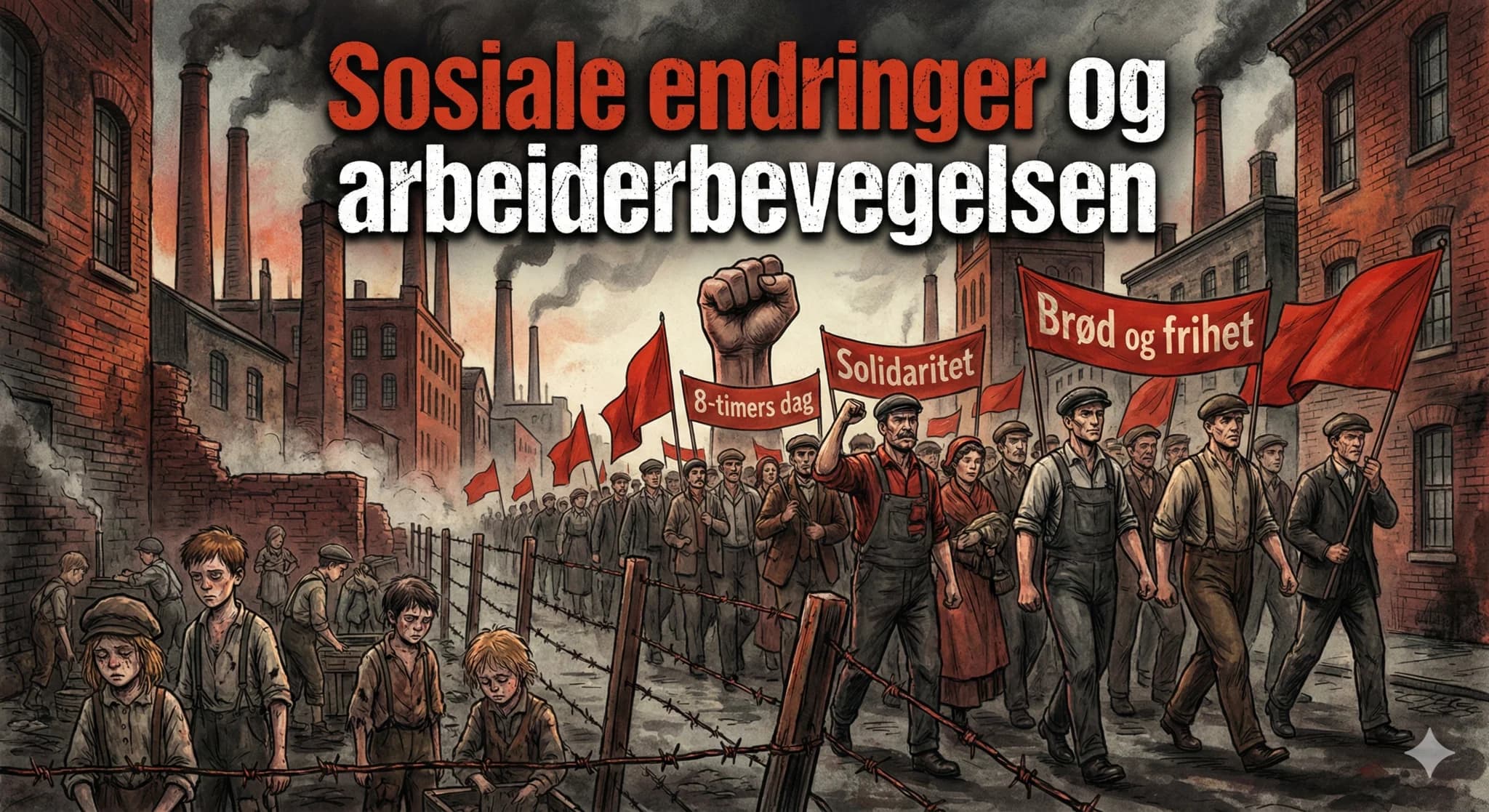 Sosiale endringer og arbeiderbevegelsen
