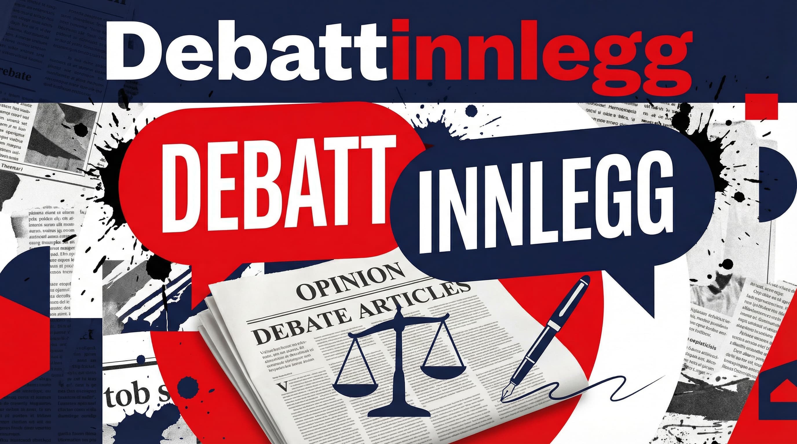 Debattinnlegg og meningsytring